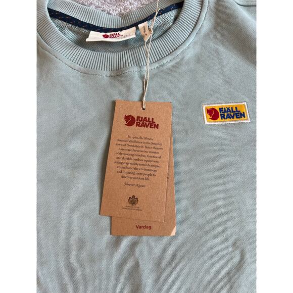 FALL Fjall Raven Vardag Sweater in Misty Green, size S, NWT Gorpcore - Picture 9 of 13